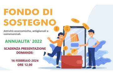 Bando contributi alle attivit&#224; economiche annualit&#224; 2022